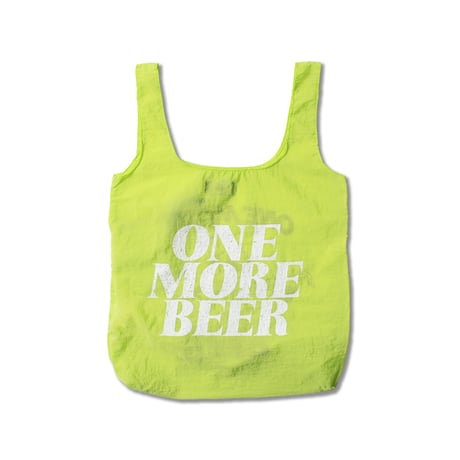 Mr.Hople NYLON BAG LIME GREEN