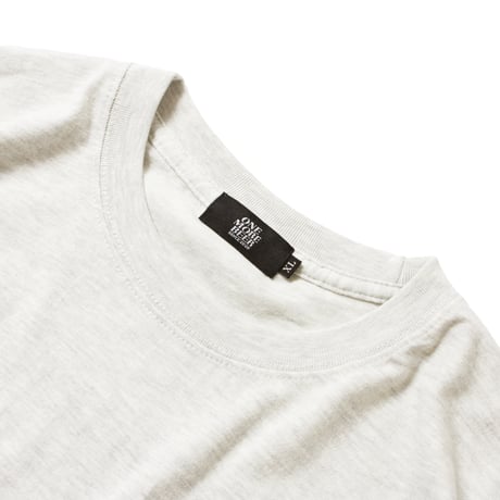 GRUNGE LOGO TEE OATMEAL