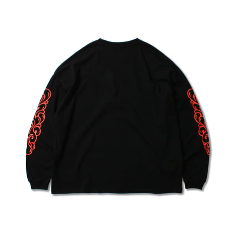 Fresh Head Logo BIGSIZE LS TEE BLACK