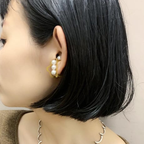 Ear cuff(3  Pearl)