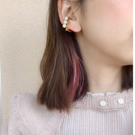 Ear cuff(3  Pearl)