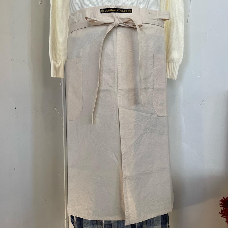 オールドマンズテーラー リネン エプロン oldmanstailorのソムリエエプロン | SOMA JAPON STORE