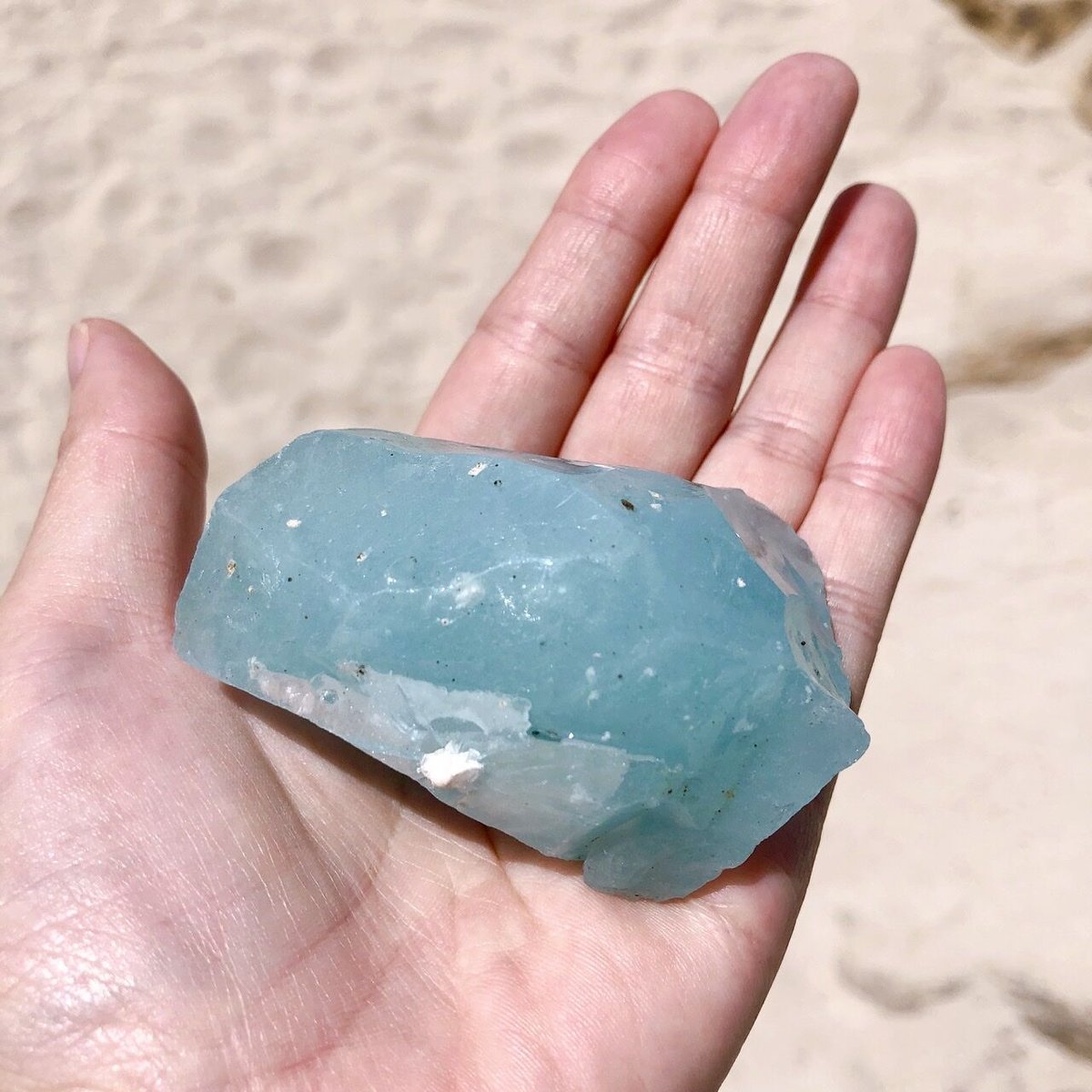 お値下げ【2個セット】アンダラクリスタル⭐︎レムリア大陸由来(ブルー