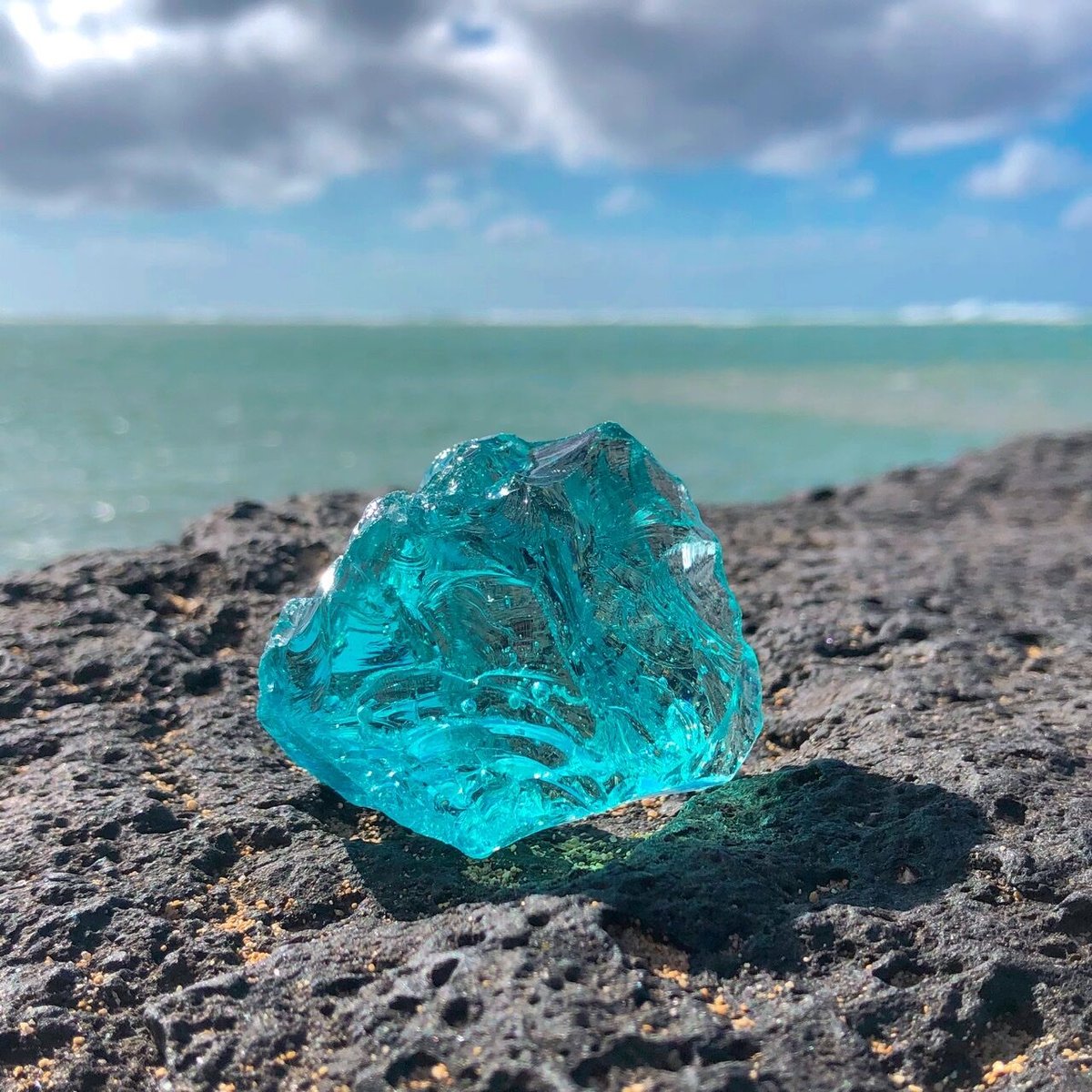 お値下げ【2個セット】アンダラクリスタル⭐︎レムリア大陸由来(ブルー