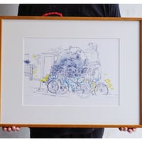 ＜Mariya Suzuki＞ ルームアート「Bike」