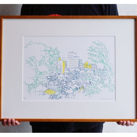 ＜Mariya Suzuki＞ ルームアート「City」