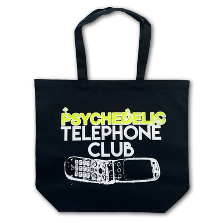 "PSYCHEDELIC TELEPHONE CLUB"  TOTE BAG