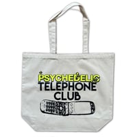 "PSYCHEDELIC TELEPHONE CLUB"  TOTE BAG