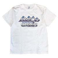 ANGLERS PROJECT アングラーズ プロジェクト 90s EXPLORER LOGO S/S T-SHIRTS Tシャツ ホワイト
