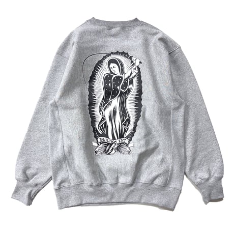 ANGLERS PROJECT アングラーズ プロジェクト GUADALUPE REISSUE COLLECTION CREW NECK SWEAT GREY クルーネック スウェット ヘザーグレー