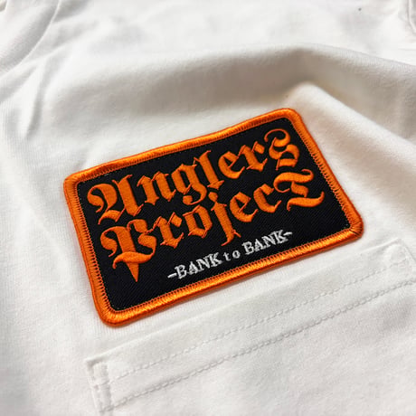 ANGLERS PROJECT アングラーズ プロジェクト BANK to BANK S/S POCKET T-SHIRTS WHITE ポケT 半袖 Tシャツ ホワイト