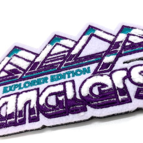 ANGLERS PROJECT アングラーズ プロジェクト NGTX 90s EXPLORER LOGO "SAGARA" PATCH ノンゴア 相良刺繍 パッチ ワッペン
