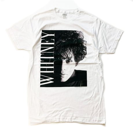 【SELECT】WHITNEY HOUSTON ホイットニー ヒューストン OFFICIAL LISENCE T-SHIRTS オフィシャル Tシャツ ホワイト