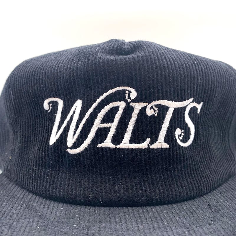 帽子 WALT'S Bar original cap  BLACK カルフォルニアのローカルバー WALT'S BAR オリジナルCAP – ALLTHAT