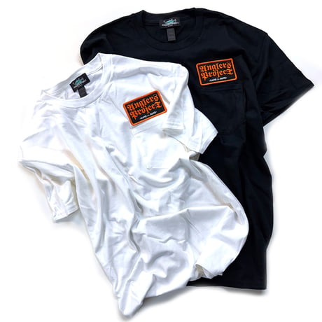 ANGLERS PROJECT アングラーズ プロジェクト BANK to BANK S/S POCKET T-SHIRTS WHITE ポケT 半袖 Tシャツ ホワイト