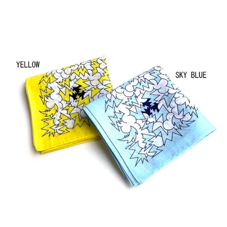 【SELECT】KIZM キズム HAPPY BANDANA ハッピー バンダナ 幸せの黄色いハンカチ  限定 メンズ レディース  2カラー