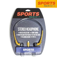 【SELECT】150 sports NECKPIECE FOLDABLE HEAD PHONE 宇田川町スポーツ 90s スポーツヘッドフォン 折り畳み