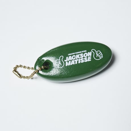 【SELECT】JACKSON MATISSE ジャクソンマティス JZ23AW006 Oval Key Float ハンズ ロゴ フローティング キーホルダー