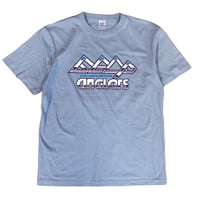 ANGLERS PROJECT アングラーズ プロジェクト 90s EXPLORER LOGO S/S T-SHIRTS Tシャツ アイスブルー