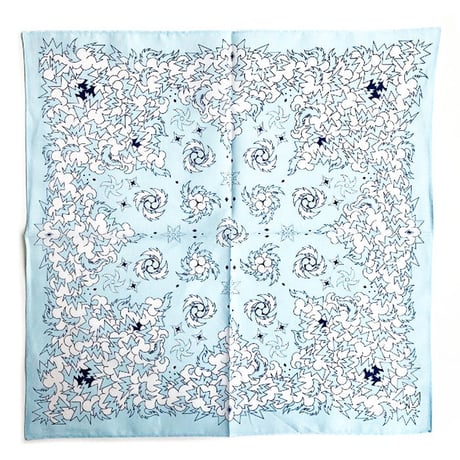 【SELECT】KIZM キズム HAPPY BANDANA ハッピー バンダナ 幸せの黄色いハンカチ  限定 メンズ レディース  2カラー