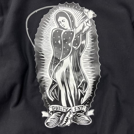 ANGLERS PROJECT アングラーズ プロジェクト GUADALUPE REISSUE COLLECTION CREW NECK SWEAT BLACK クルーネック スウェット ブラック