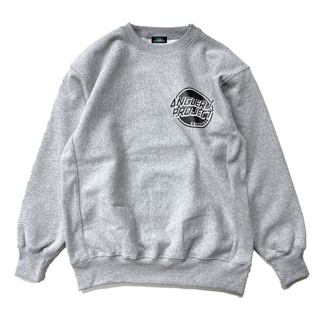 ANGLERS PROJECT アングラーズ プロジェクト GUADALUPE REISSUE COLLECTION CREW NECK SWEAT GREY クルーネック スウェット ヘザーグレー