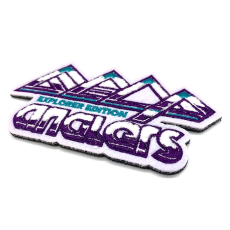 ANGLERS PROJECT アングラーズ プロジェクト NGTX 90s EXPLORER LOGO "SAGARA" PATCH ノンゴア 相良刺繍 パッチ ワッペン