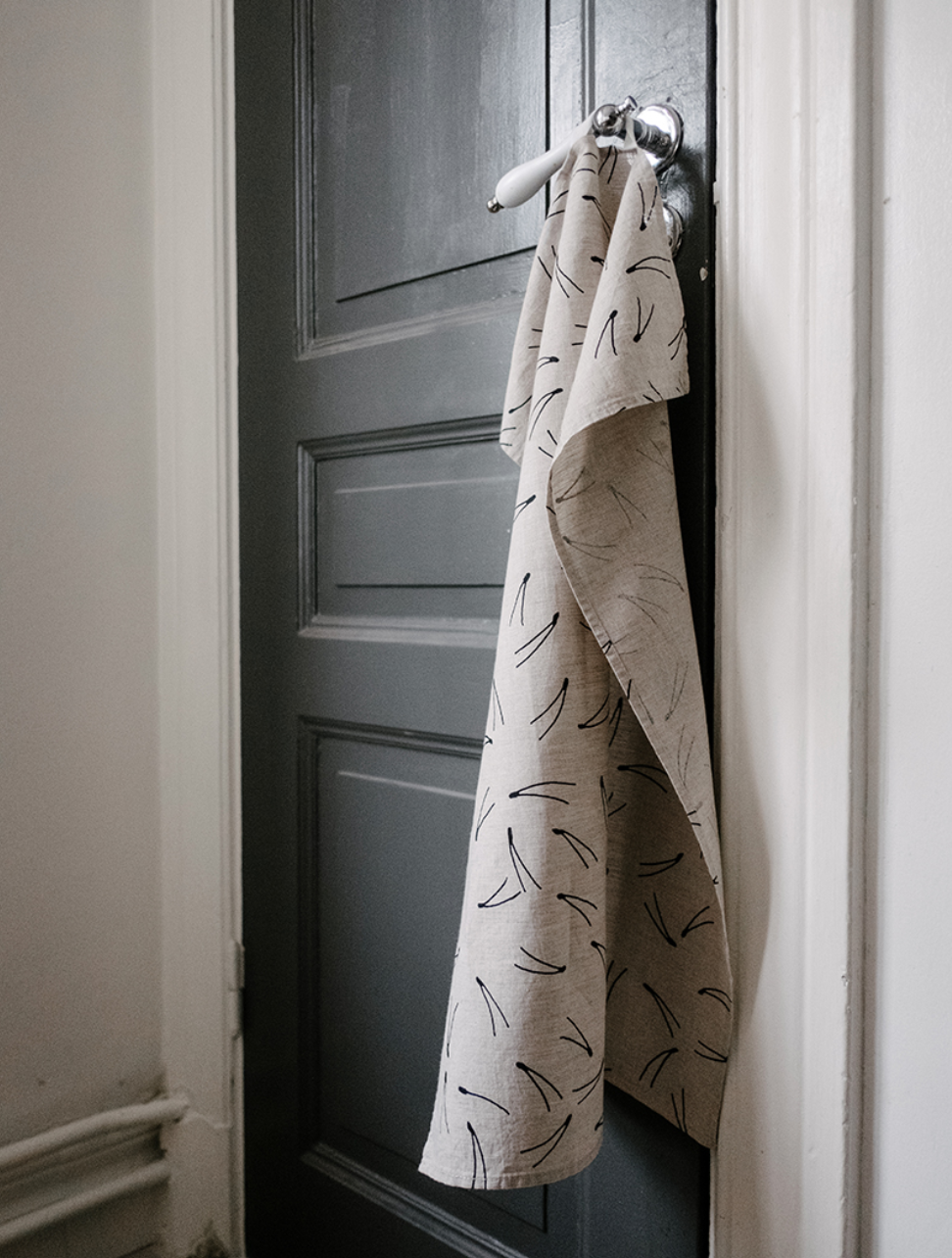 ナチュラルリネン キッチンクロス BARR | Triangle ONLINE STORE