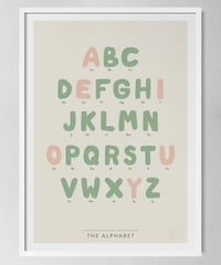 ポスター The Alphabet / アルファベット（EN）