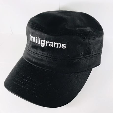 【劇団1mg オリジナルグッズ】ワークキャップ(フリーサイズ)