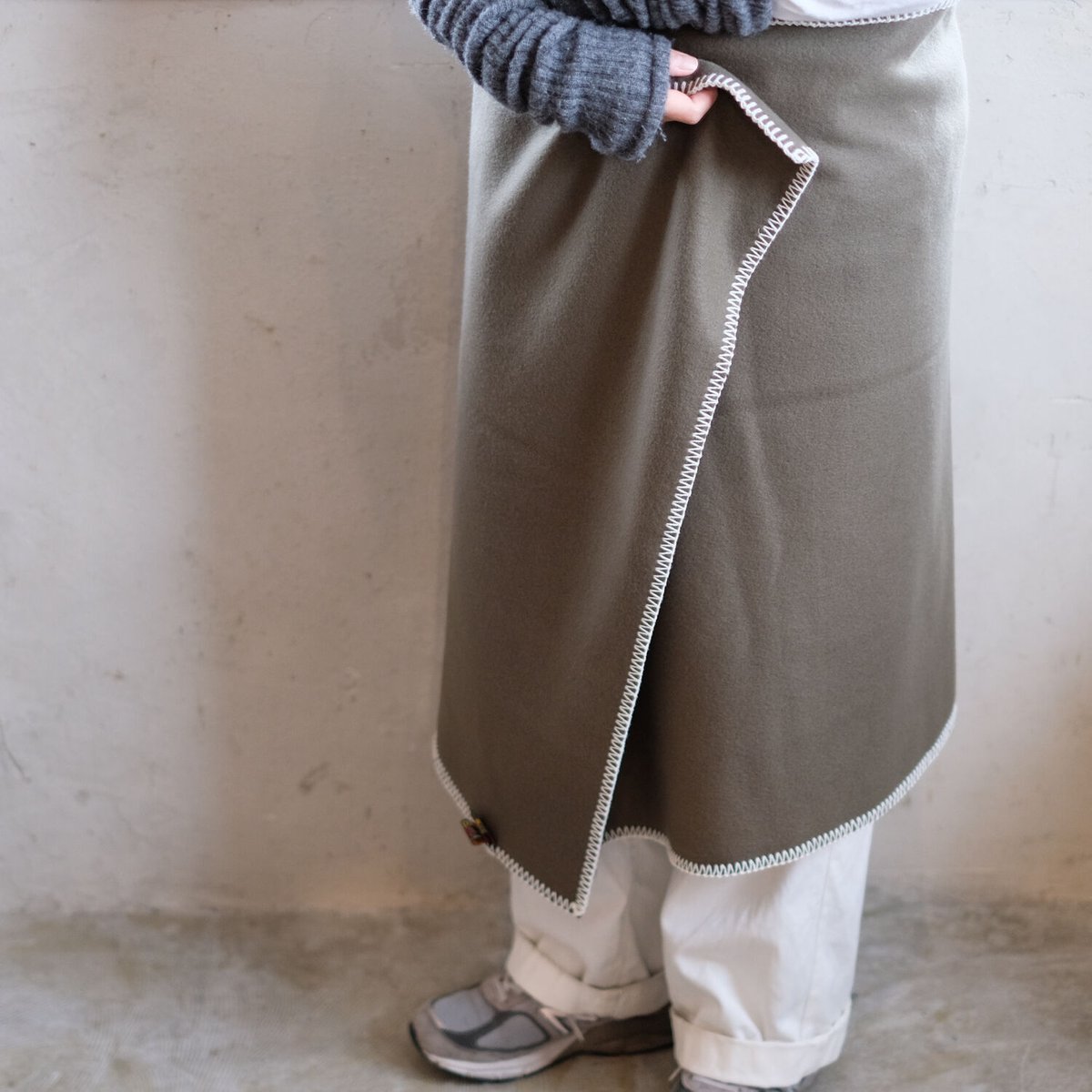 TWEEDMILL - 新品 TWEED MILL WINDSOR  イギリス製 アウトドア フリース TWEED MILL×BINGOYA別注、ここでしか買えないフリースマフラー