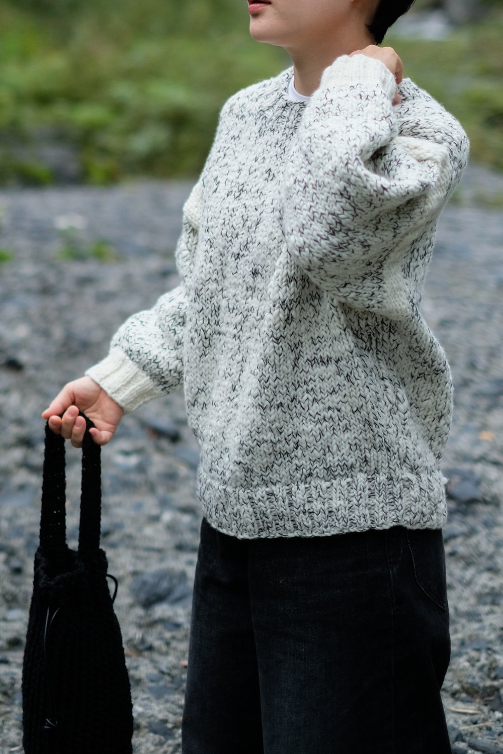 HANDSPUN SWEATER / odnu | en-shouten online