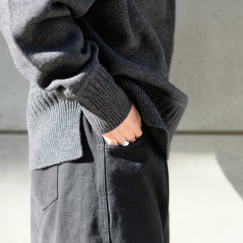 Wool knit pull over / inswirl | en-shouten on