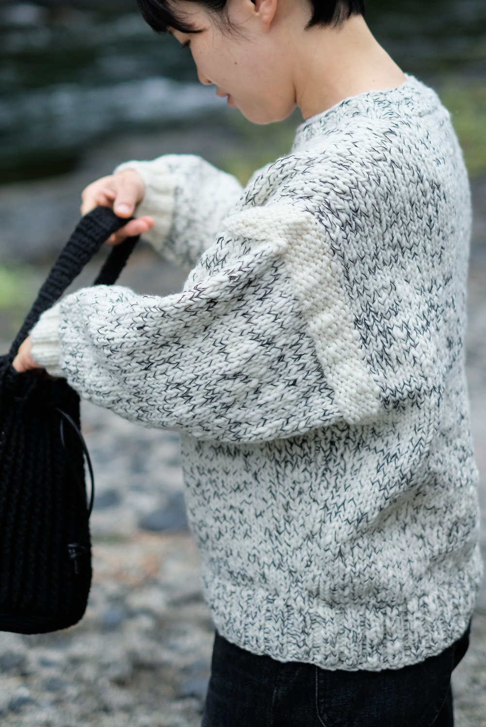 HANDSPUN SWEATER / odnu | en-shouten online