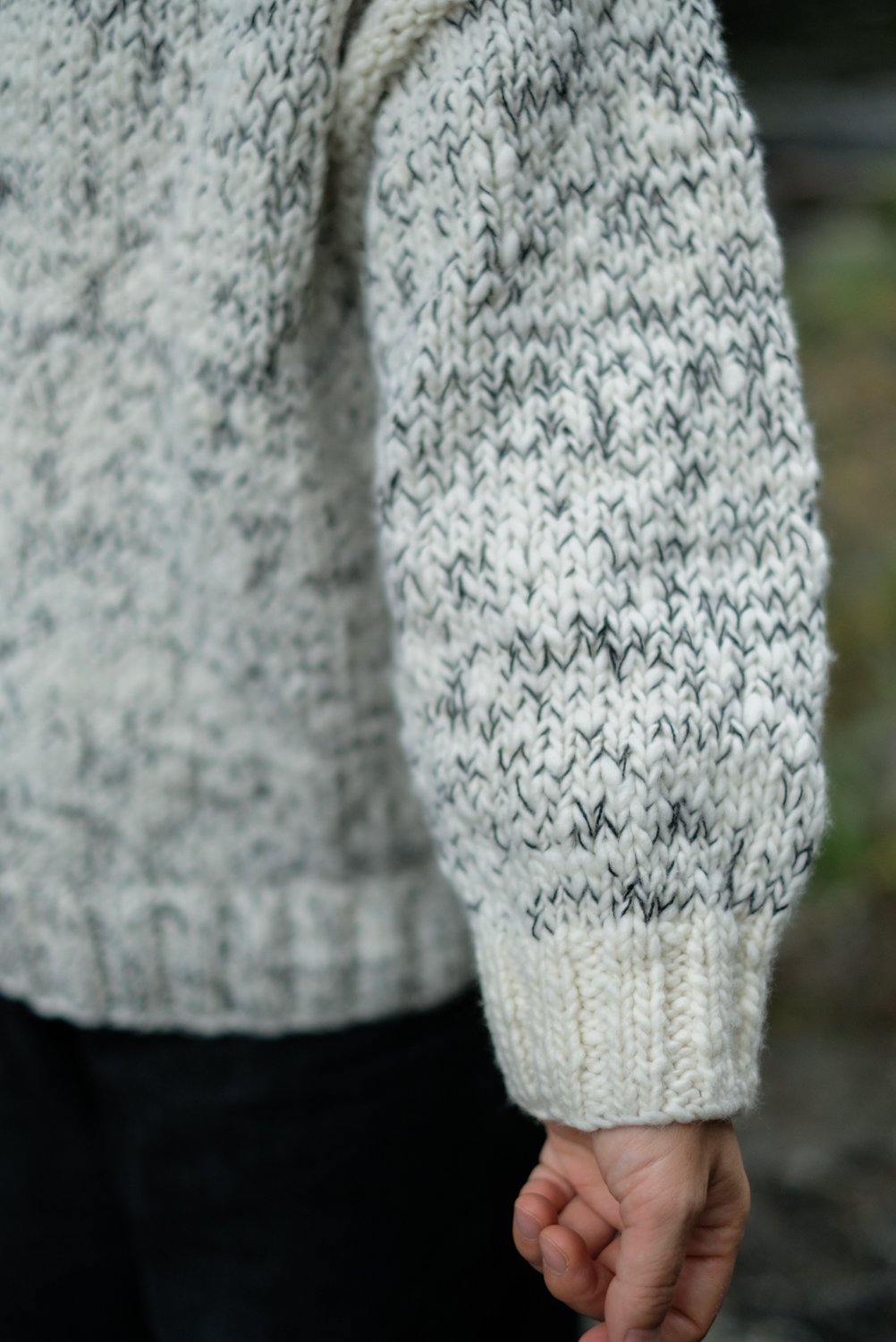 HANDSPUN SWEATER / odnu | en-shouten online