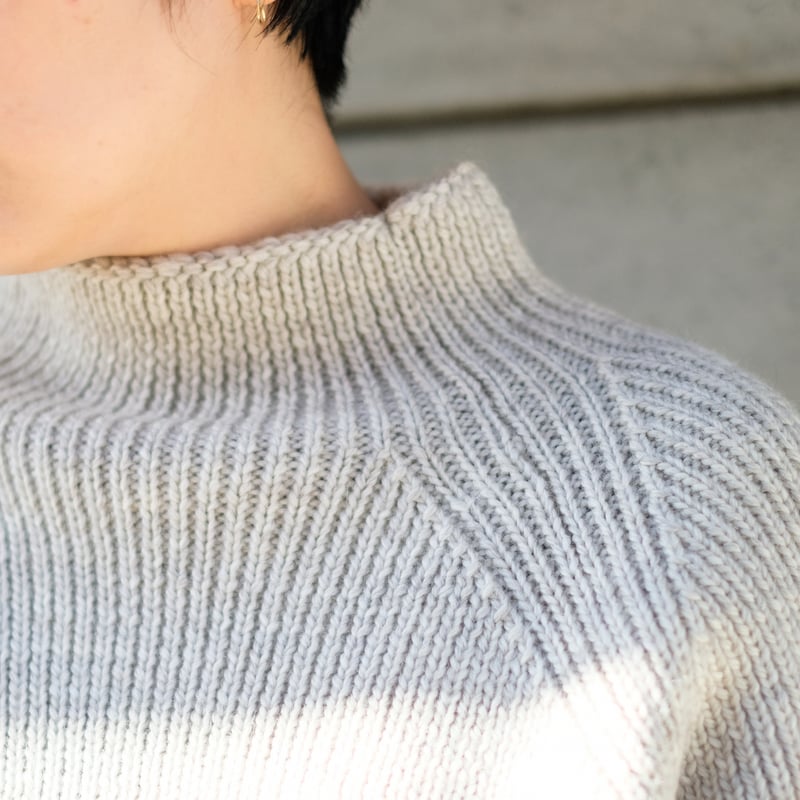 新品　BRIEFING　正規品　 MERINO HIGH NECK KNIT 1/2 neck zip merino wool rib knit - Total Eclipse