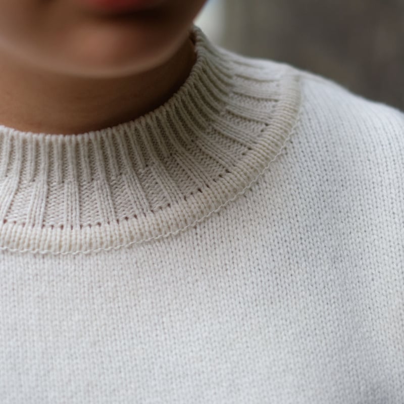 Wool knit pull over / inswirl | en-shouten on