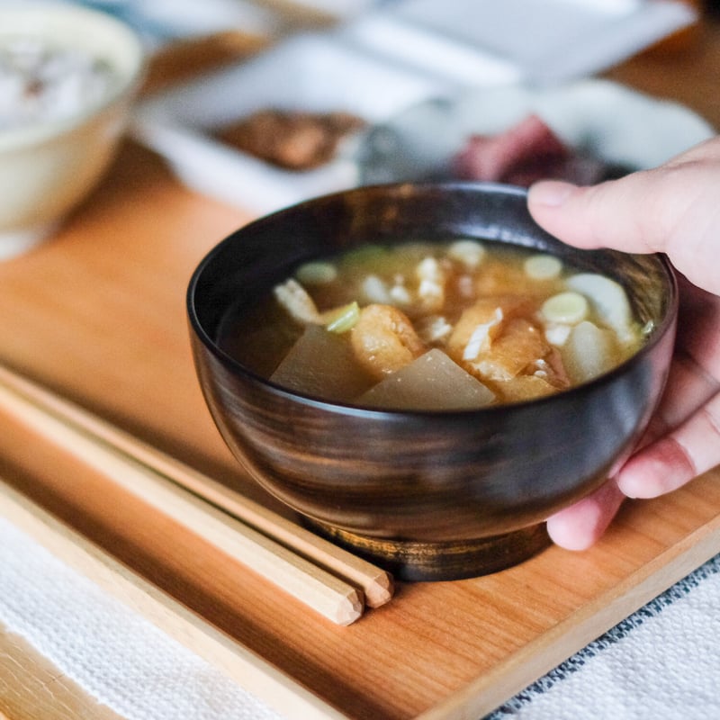 ❗️割引 黒塗 四つ椀6客組 【御漆器所姫長謹製】木製 共箱 240627F6 椀 - Bowls | 輪島キリモト Official WEB Shop