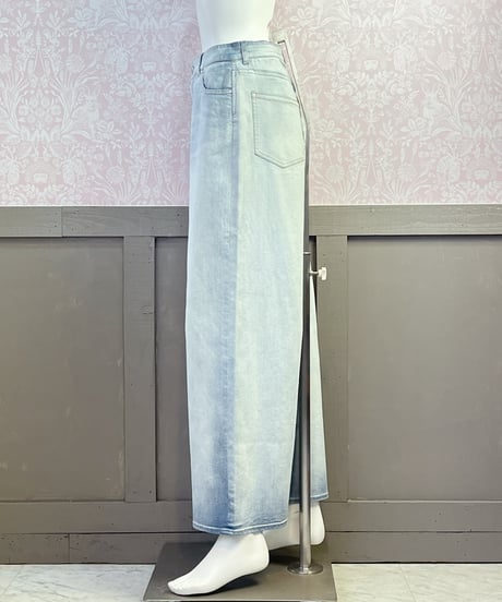 デニムパンツワイド(F217-79504）  /　&SO
