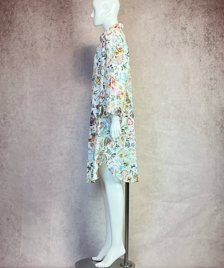 シルキーローンはおり（A89119A）／TUNIC