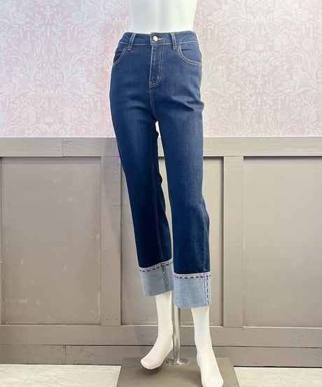 パンツ裾ステッチ（FO216-78528）  /　&SO
