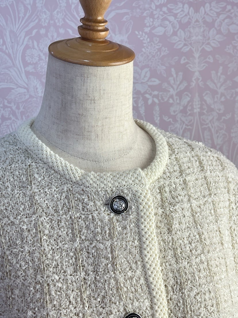 ニットジャケット（I11267334-3）／ ATELIER SIX アトリエシックス | C