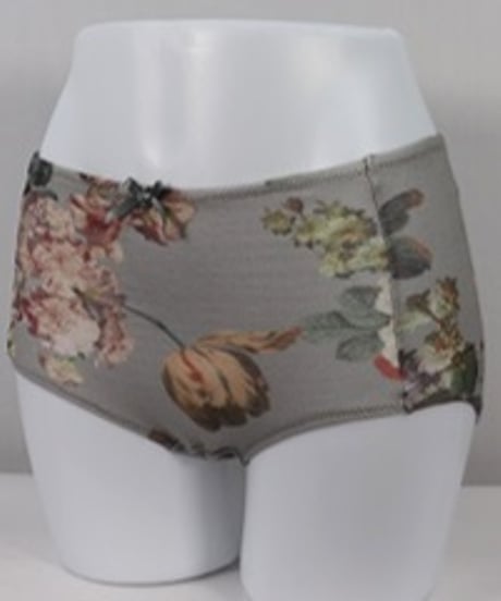 60接結花柄ボックスショーツ（BS046UQ）／IKUKO イクコ
