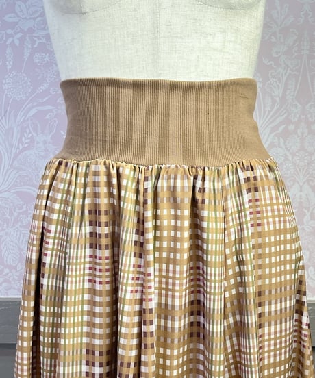 スカートチェック（1F002959）／MONiLE モニーレ