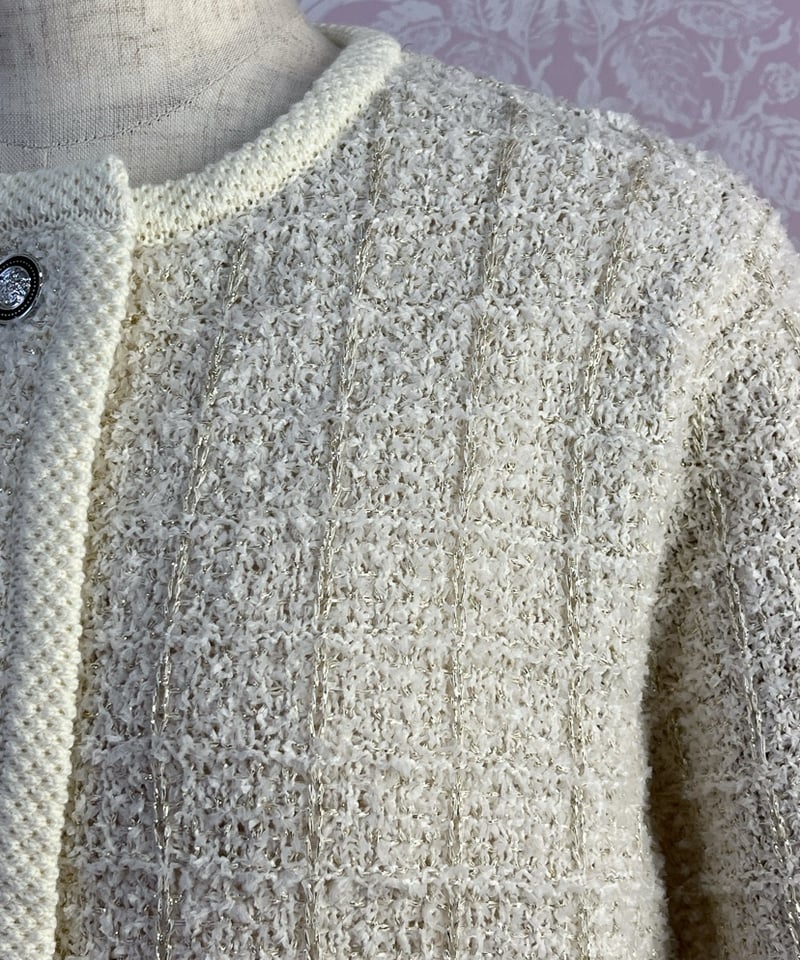 ニットジャケット（I11267334-3）／ ATELIER SIX アトリエシックス | C