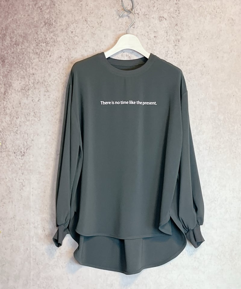 passione ロゴジョーゼットプルオーバー PASSIONE】ロゴジョーゼットプルオーバー 536995 | MIEL select shop