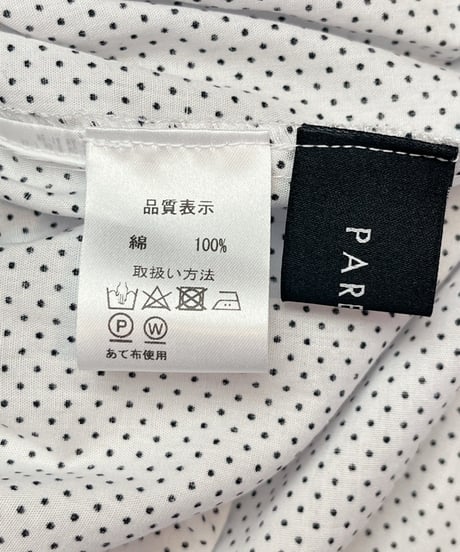 ドットブラウス（BE-P261-29039）／PAREATSU　パレアッツ