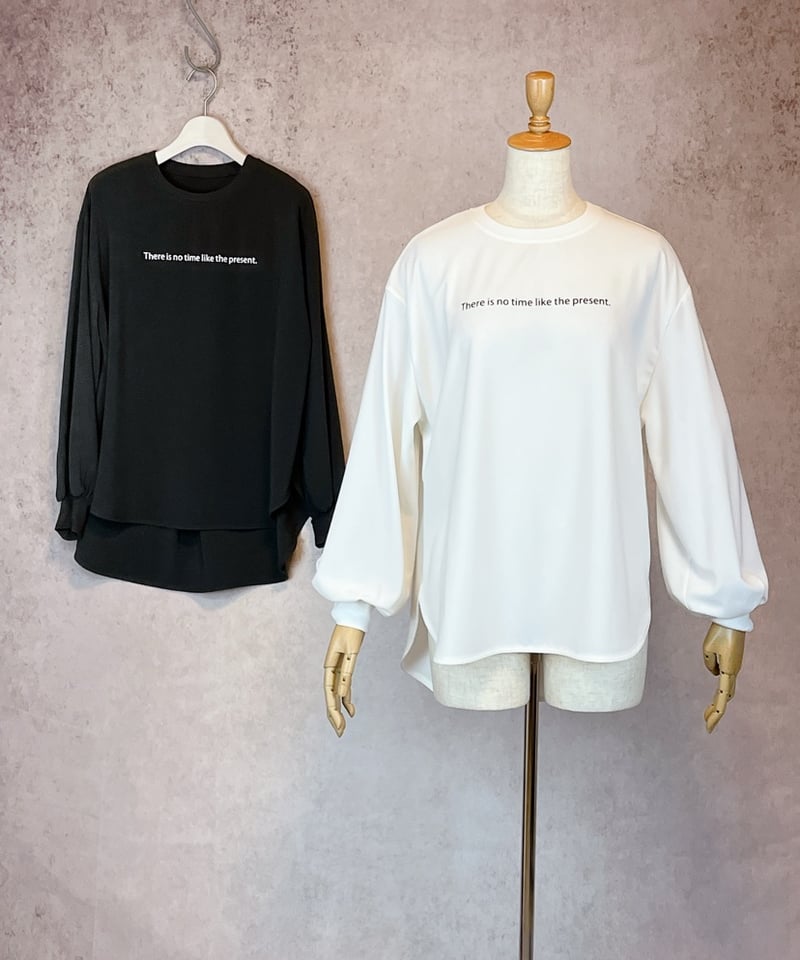 passione ロゴジョーゼットプルオーバー PASSIONE】ロゴジョーゼットプルオーバー 536995 | MIEL select shop