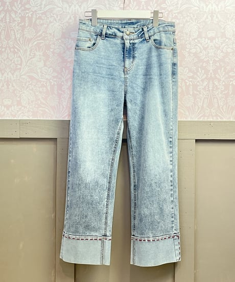 パンツ裾ステッチ（FO216-78528）  /　&SO