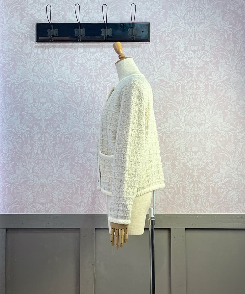 ニットジャケット（I11267334-3）／ ATELIER SIX アトリエシックス | C